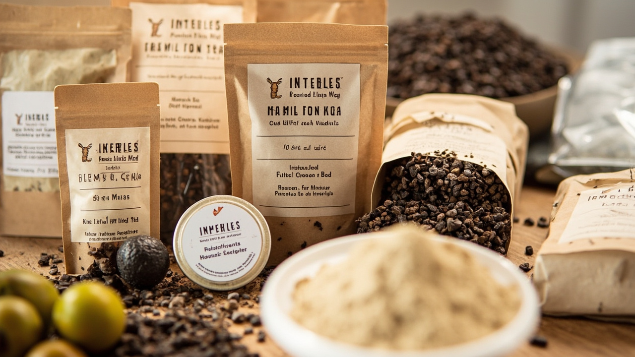 Buy Premium Kratom in Red Deer, AB 2 Packaged botanical products prepared for mail order at Kratom Active's BC facility