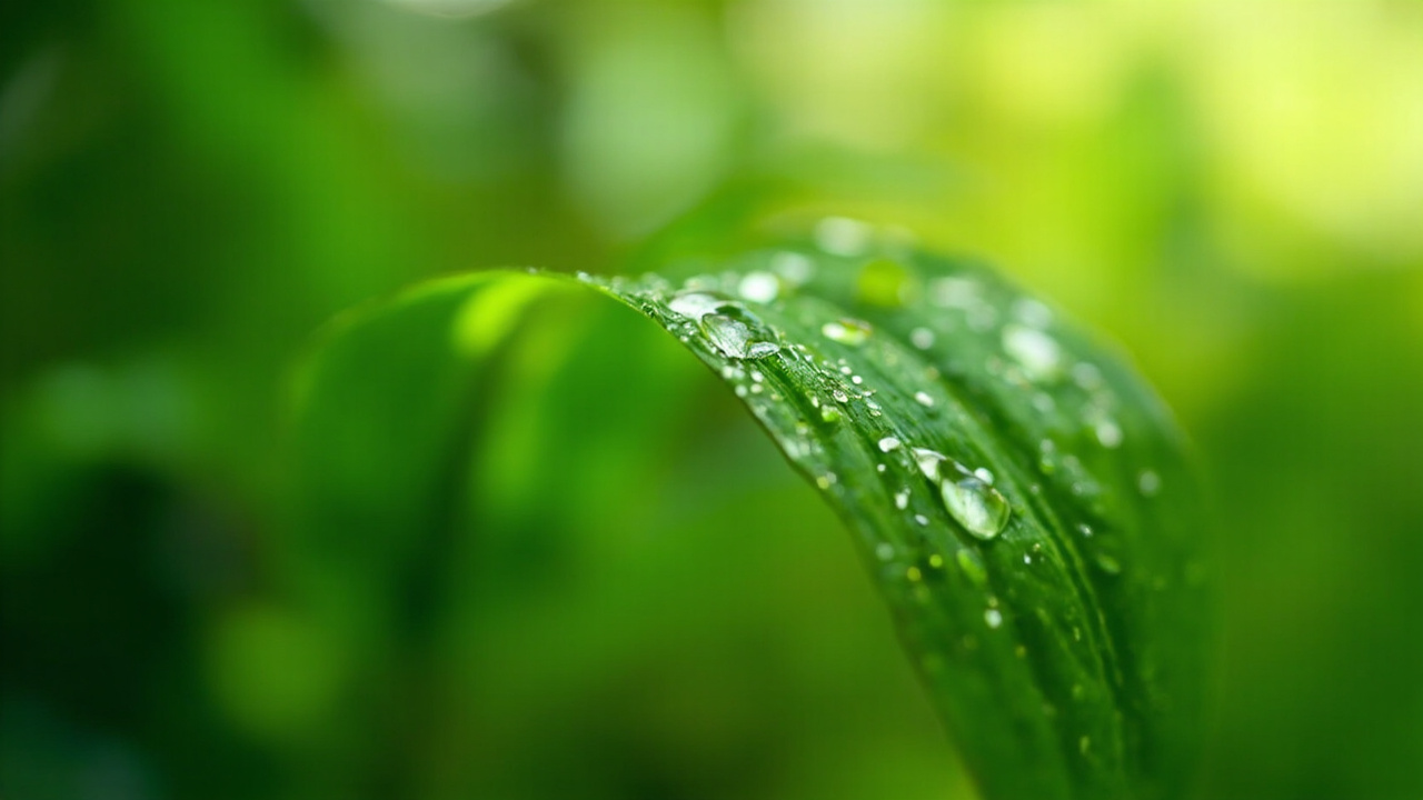Kratom Gummies and Edibles: A Complete Guide 1 close-up of lush green tropical leaves with morning dew drops and soft natural light