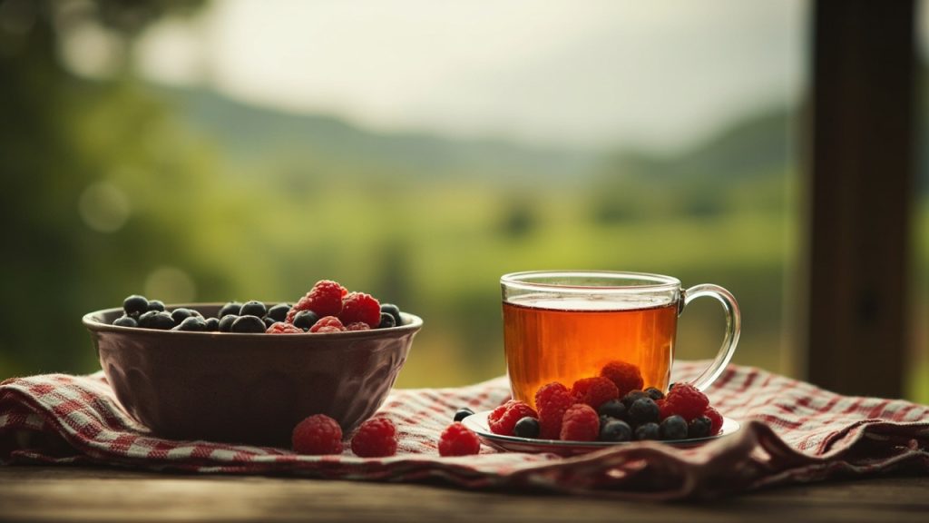 Kratom tea and powder in a Abbotsford-inspired setting — Kratom Active delivers across Abbotsford