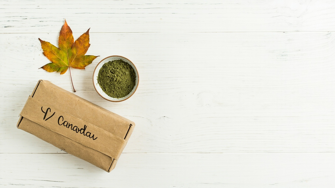 Kratom powder and botanicals — editorial image for a Canada Kratom Express review
