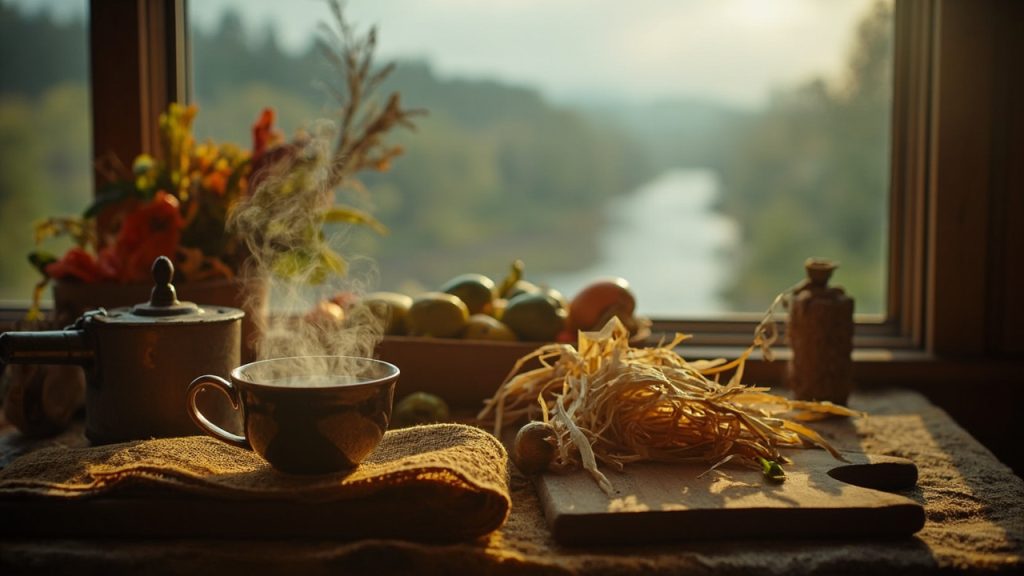Kratom tea and powder in a Chilliwack-inspired setting — Kratom Active delivers across Chilliwack