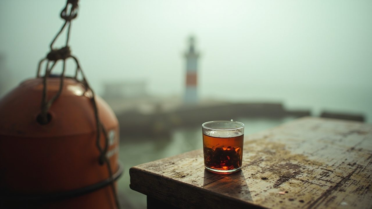 Kratom tea and powder in a New Brunswick-inspired setting
