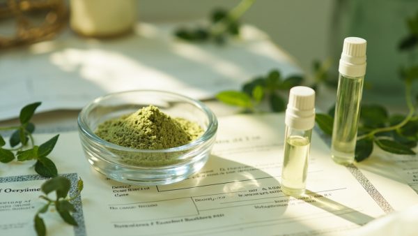 Kratom lab testing with sample and certificate